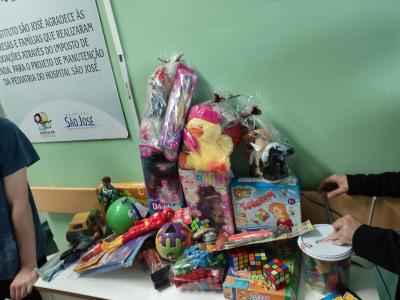 LS: Campanha “Doar Não Dói” faz entrega de brinquedos a hospitais